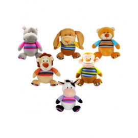 Alcancia de Animalitos Playera Rayada Peluche