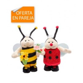 Pareja de Catarina y Abeja Musical