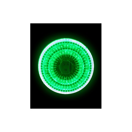 Serie Navide?a 140 Focos Led Musical Verde 6.3 Mts