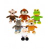 Alcancia de Animalitos Patas Largas de Peluche