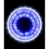 Serie Navide?a 140 Focos Led Musical Azul 6.3 Mts