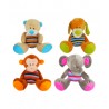 Alcancia de Animalitos Rayitas de Peluche